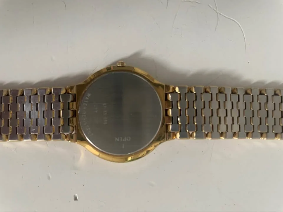 MOVADO MUSEUM Watch Model #87-33-866, Gold Tone, Black Face image indicator(3)