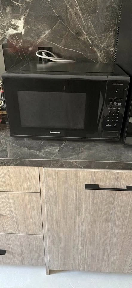 Panasonic Black Countertop Microwave – $80