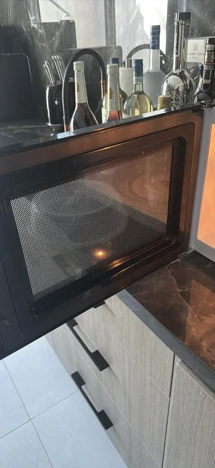 Panasonic Black Countertop Microwave – $80 - photo 4