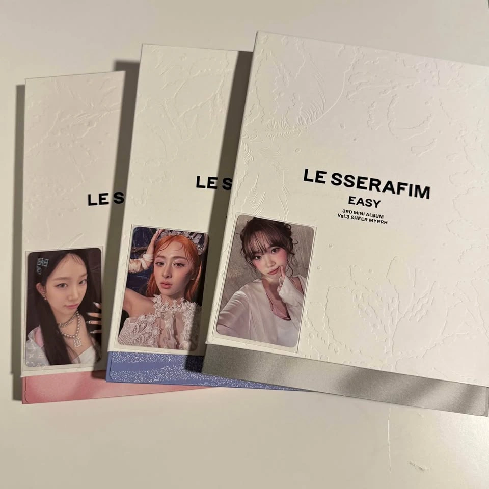 LE SSERAFIM EASY Albums – $30 Each