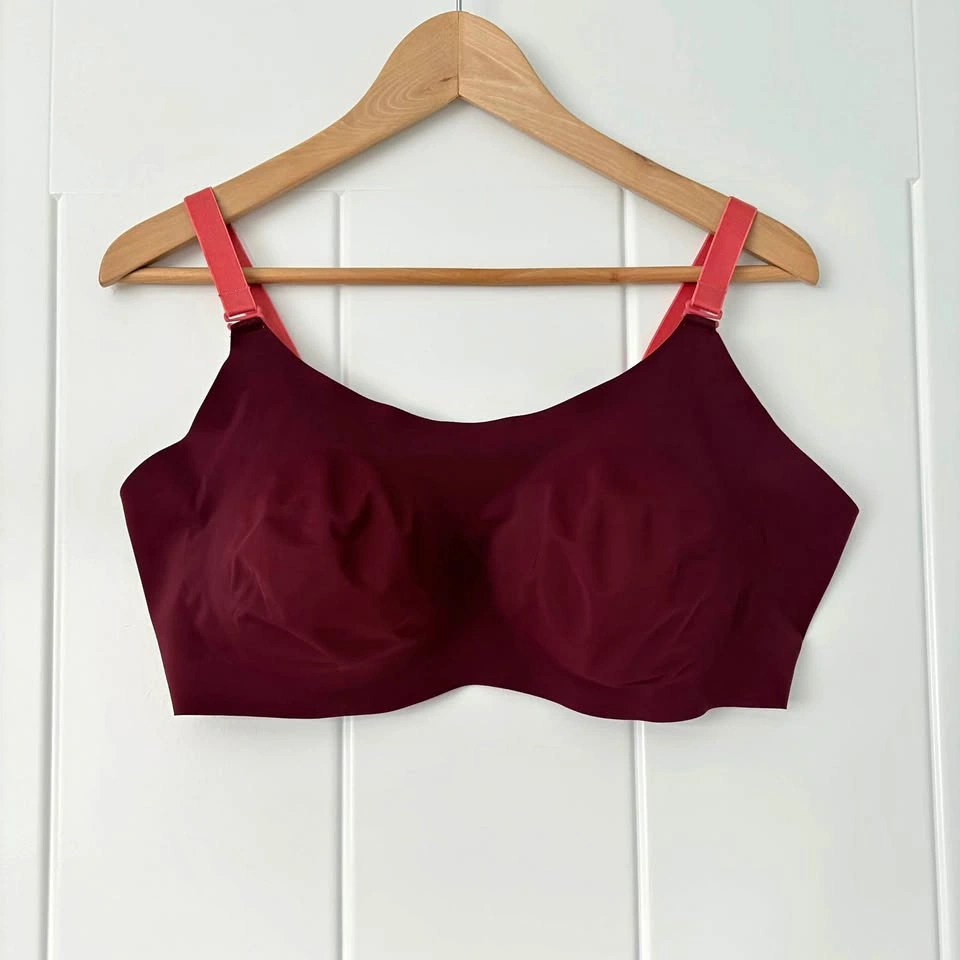 Knix Evolution Reversible Seamless Mulberry Bra Size 8