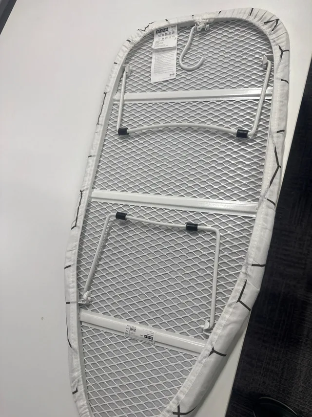 IKEA Tabletop Ironing Board + Cover – White Mesh – ~73×32 cm image indicator(2)