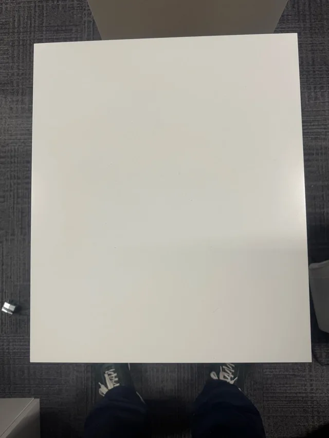 Set of 2 IKEA White Nightstands – 2 Drawers image indicator(2)