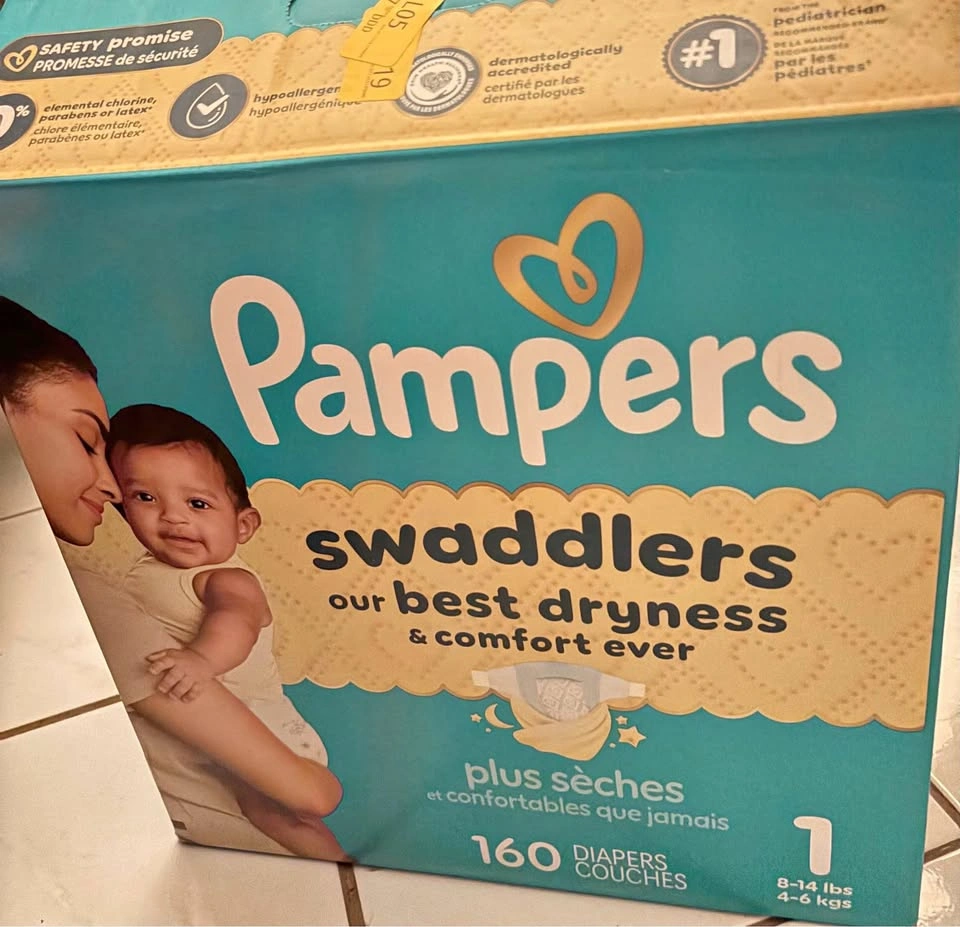 Pampers Swaddlers Size 1 Diapers