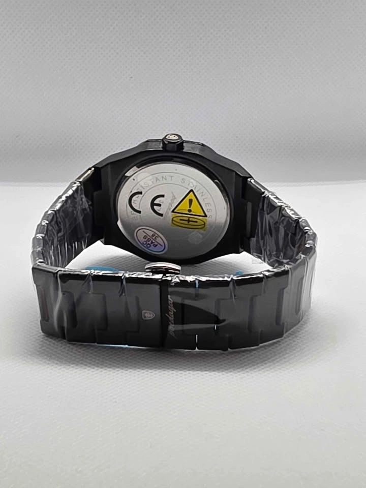 Stealth Watch With Arabic Dial and Day-Date Display - photo 3