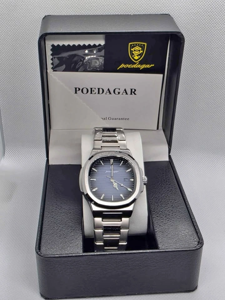 Sale!!! Homage Watch – Blue Face, Silver Band
