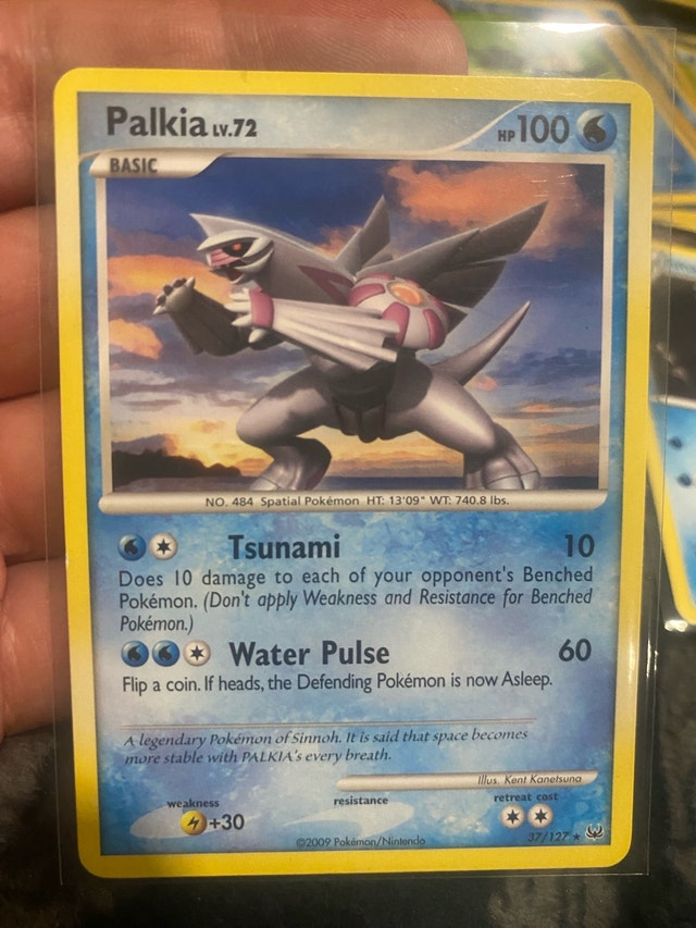 Amaura Palkia Pokémon Cards