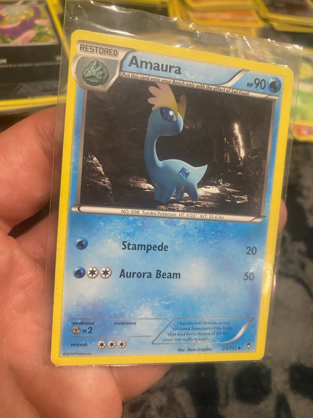 Amaura Palkia Pokémon Cards - photo 5