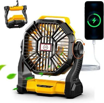 Portable Fan with LED Light thumbnail