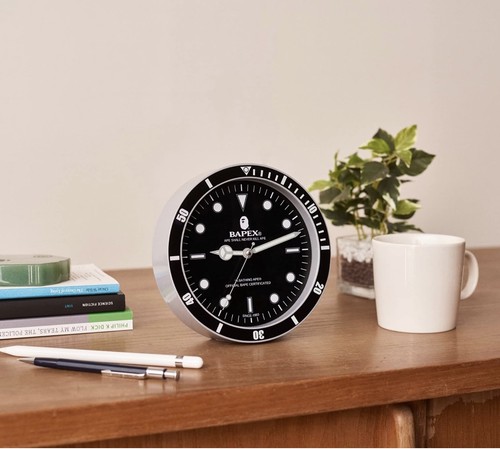 BAPE A BATHING APE 2022 A/W Collection Book Table Clock - photo 2
