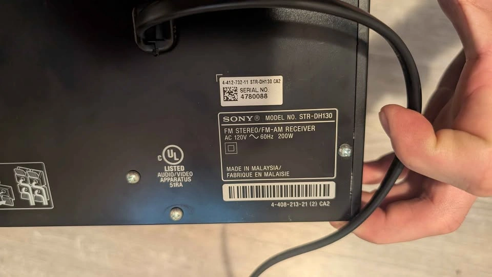 Sony STR-DH130 Stereo Reciever - photo 4