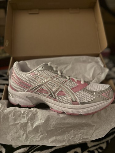 ASICS GEL-1130 White Pure Silver Pink Size 6/ 7.5 Women’s