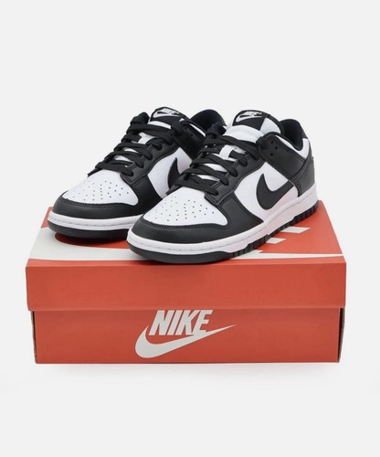 Nike Dunk Low Retro Women's Sneakers White/Black Panda Size 9.5