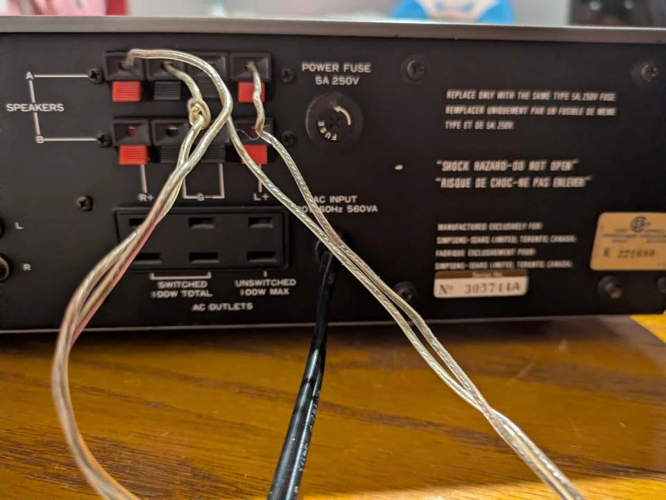 LXI AM 4023 / Sherwood AD-2220CP Stereo Amplifier - photo 5