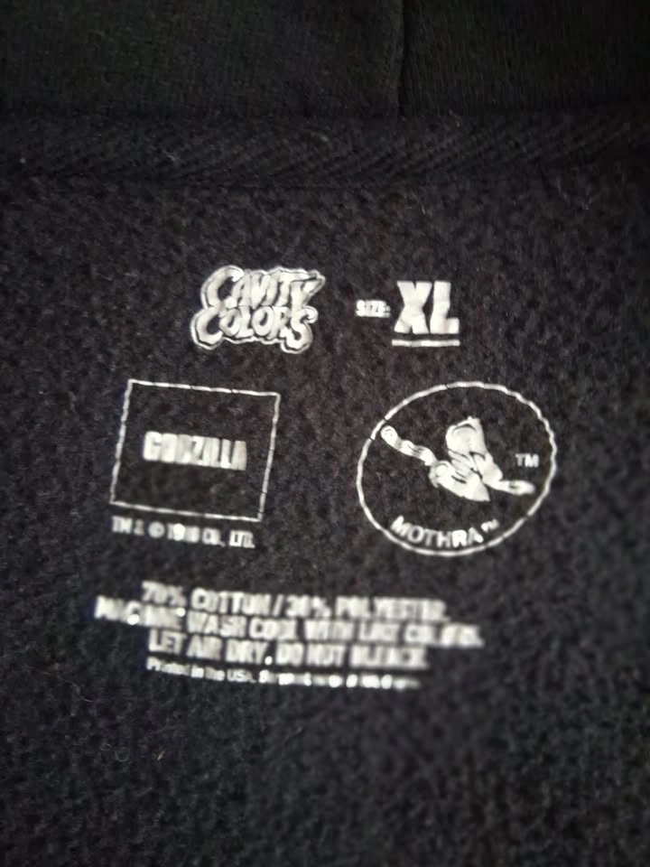Cavity Colors x Toho "Mothra" Zip-Up Hoodie - photo 3