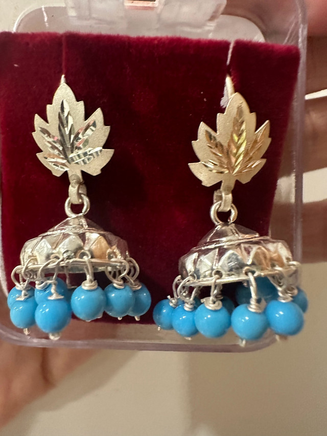 Pure silver Dogri chumkies, speciality of Kashmir, India
