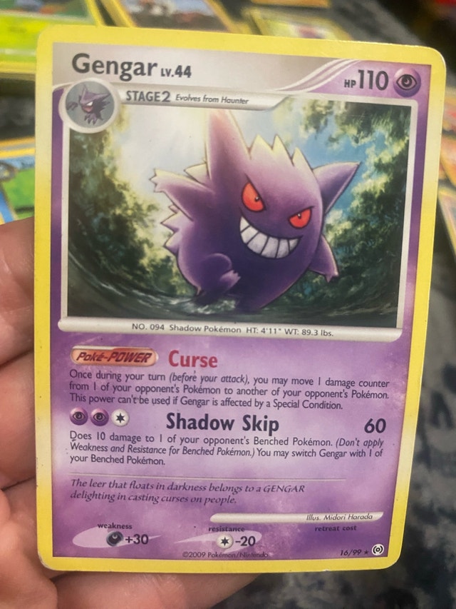 Gengar 16/99 Pokémon Card