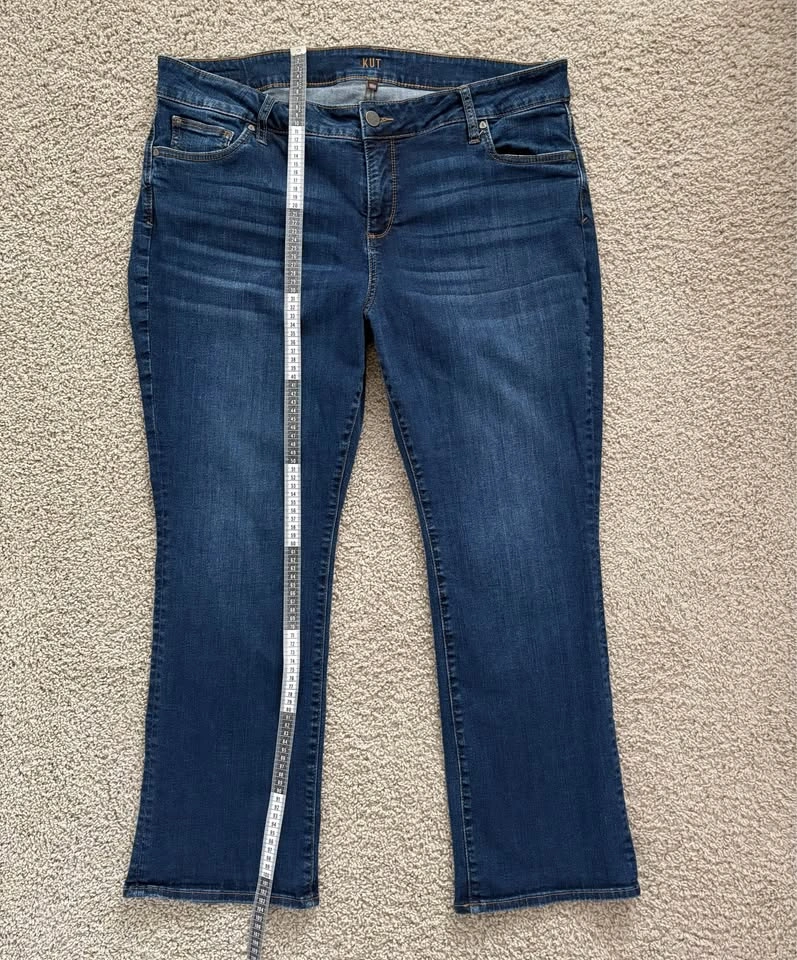 KUT from the Kloth Baby Bootcut Jeans Size 18W - photo 3