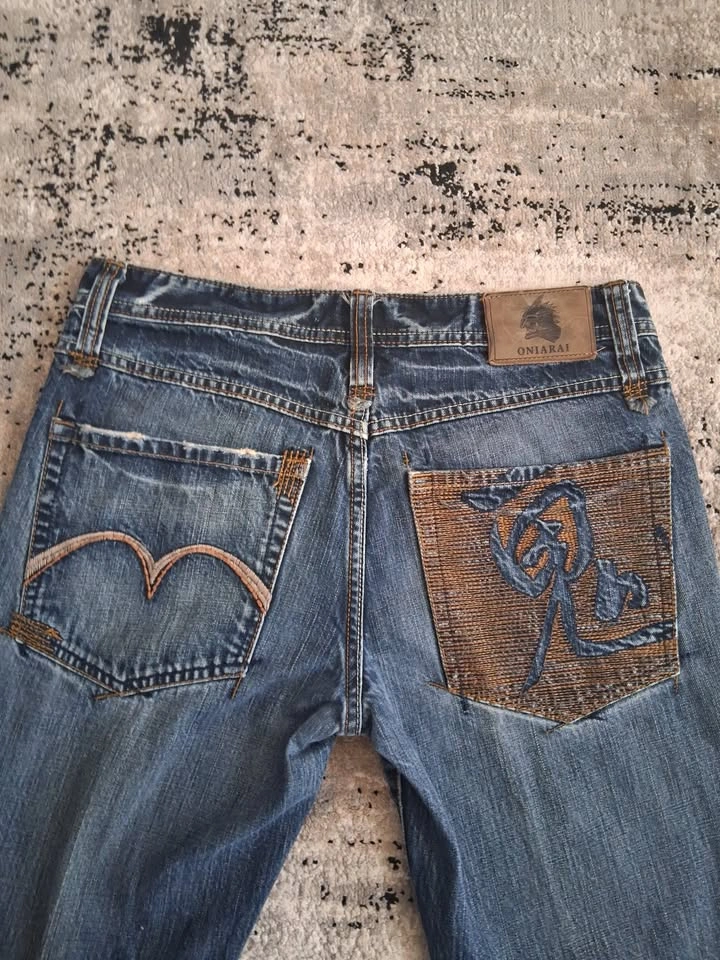 Womans Oniarai (Nippon) Embroidered Jeans - photo 5