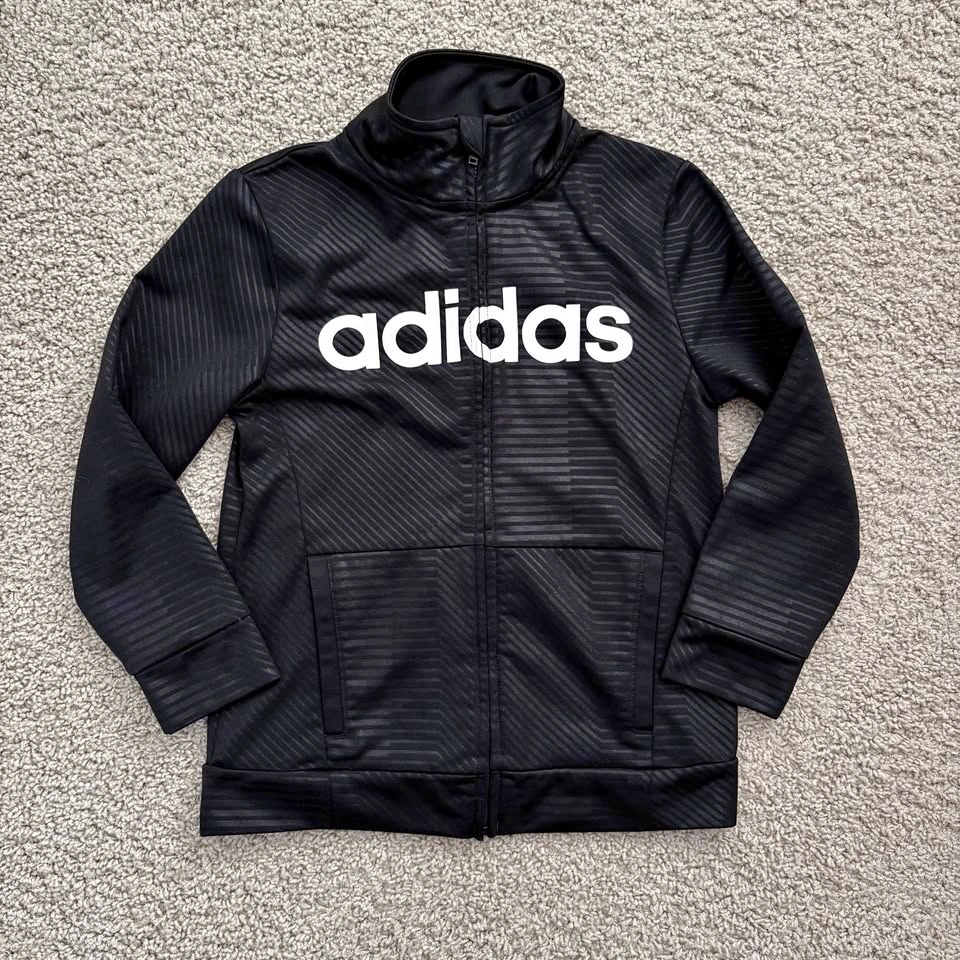 Adidas Track Jacket Youth Size 7
