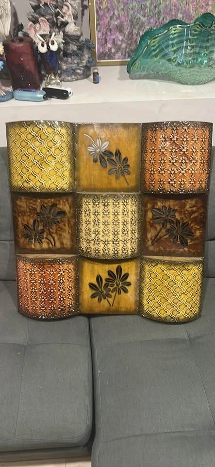 Rustic Metal Multi-Panel Wall Art Decor - photo 3
