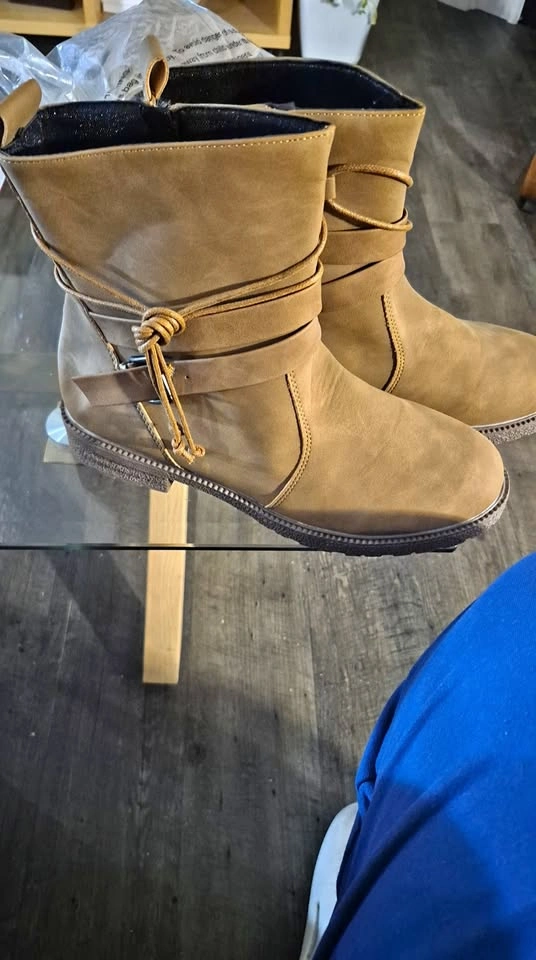 Tan Boots