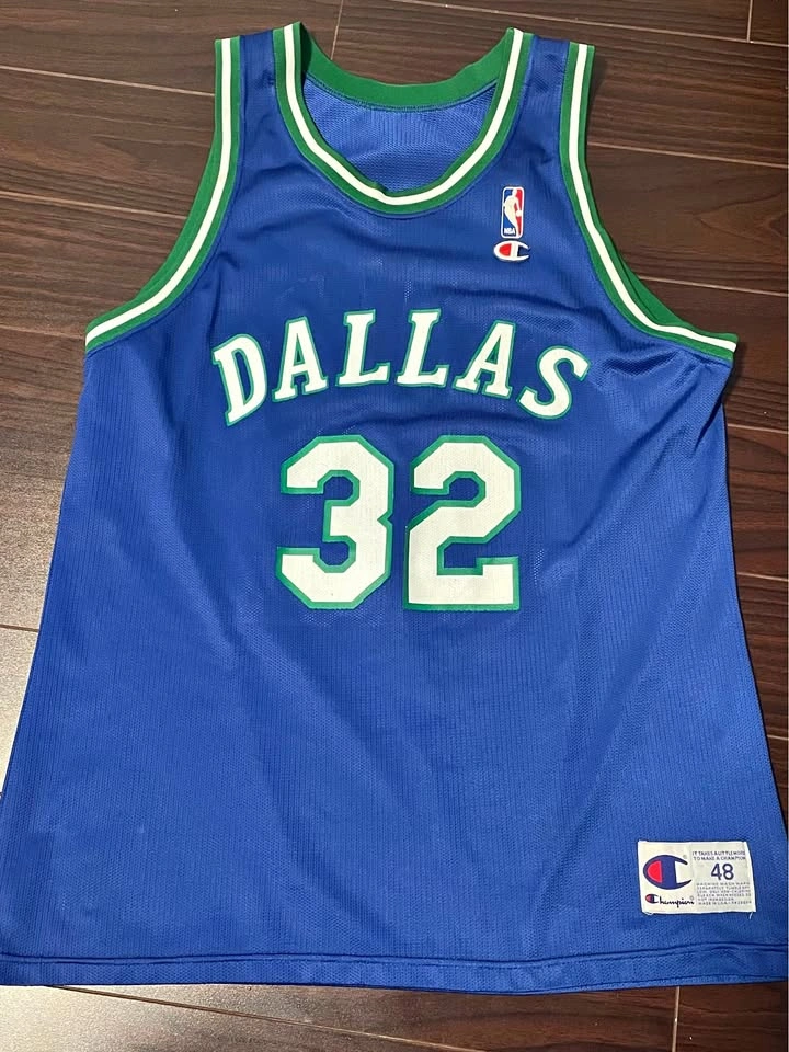 Vintage Dallas Mavericks - Jamal Mashburn #32 Jersey