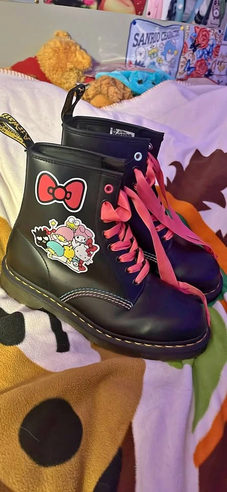 Hello kitty doc martens