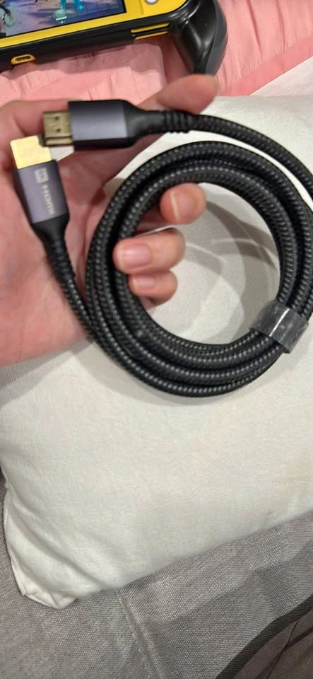 8K Braided lengthy HDMI Cable (both hdmi ports)