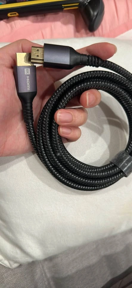 8K Braided lengthy HDMI Cable (both hdmi ports) - photo 2