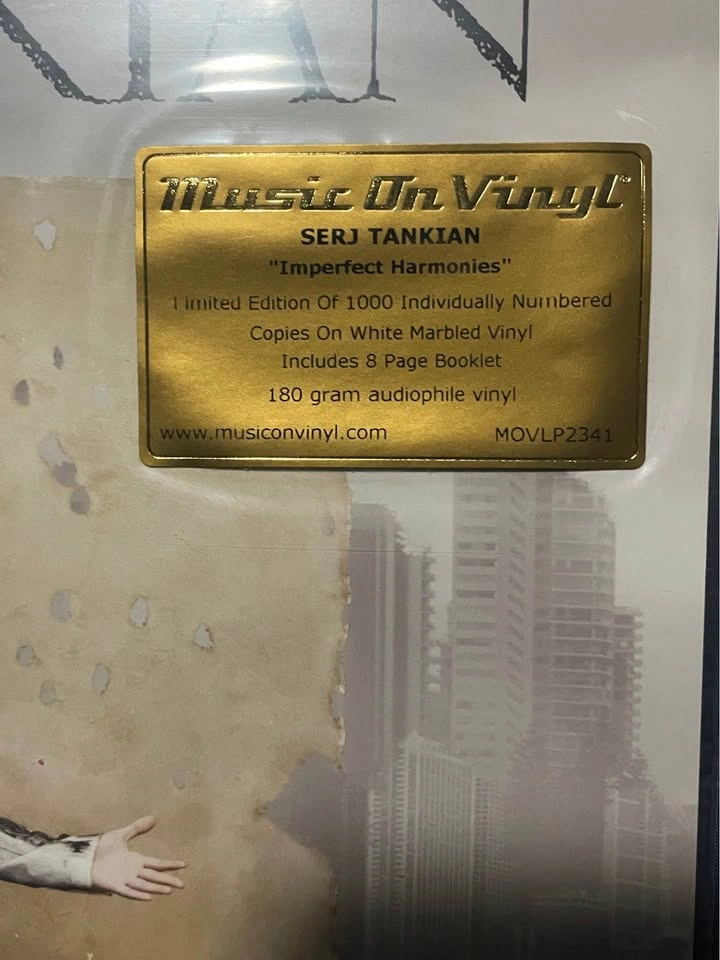 Serj Tankian - Imperfect Harmonies (180g Vinyl) - #539/1000 - photo 2