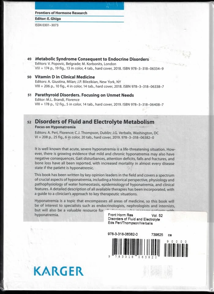 Disorders of Fluid & Electrolyte Metabolism: Hyponatremia - photo 2