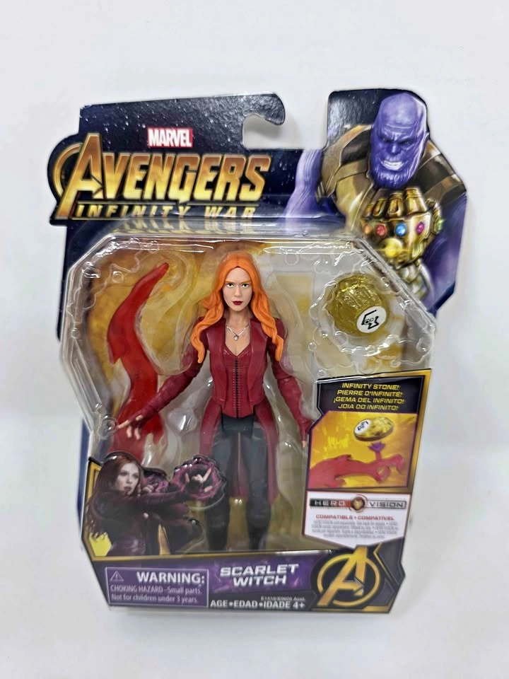 Scarlet Witch Avengers Infinity War Marvel 2017 NIB Action figur