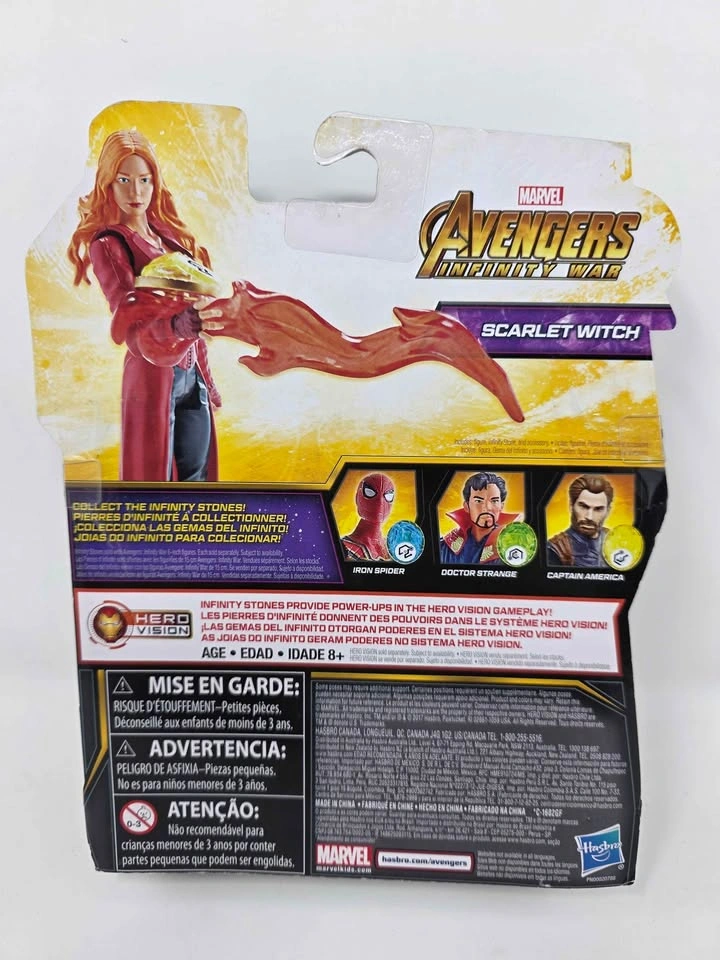Scarlet Witch Avengers Infinity War Marvel 2017 NIB Action figur - photo 2