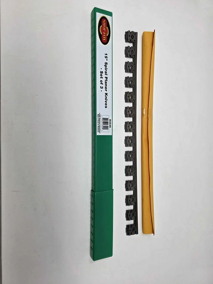 Set of 3 Planer Blades D3549 15" Hi Speed Steel