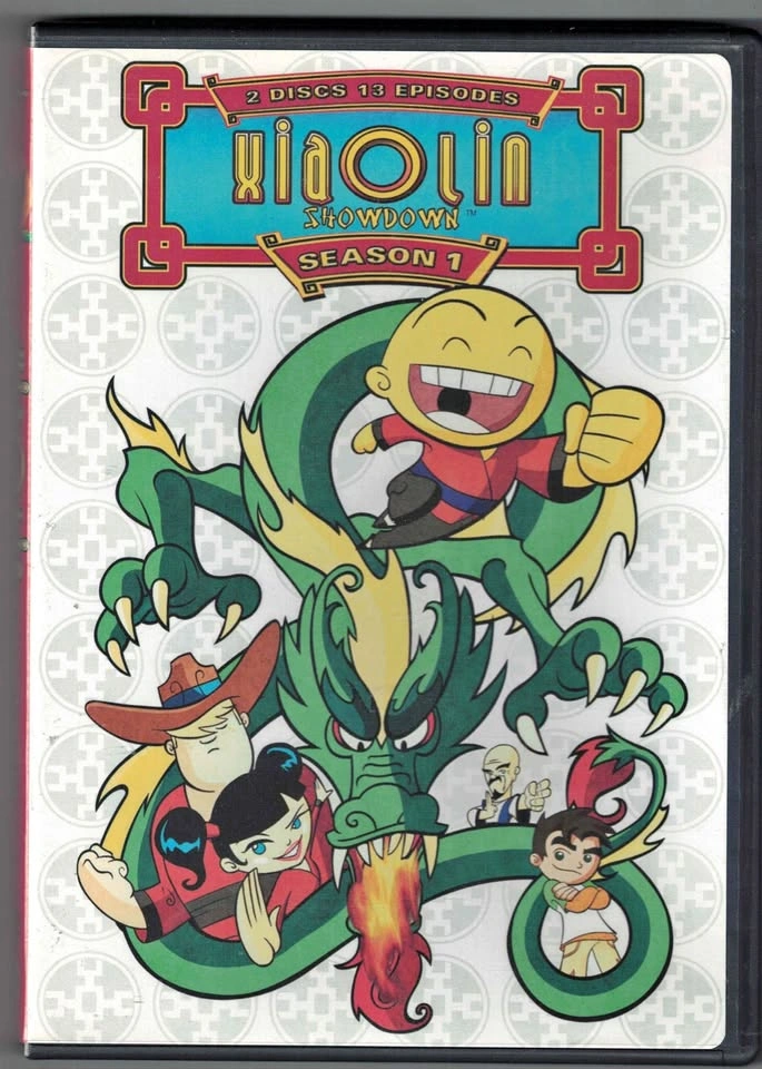XIAOLIN SHOWDOWN~SEASON ONE VG/C 2 DISC ANIMATED DVD~13 EPISODES