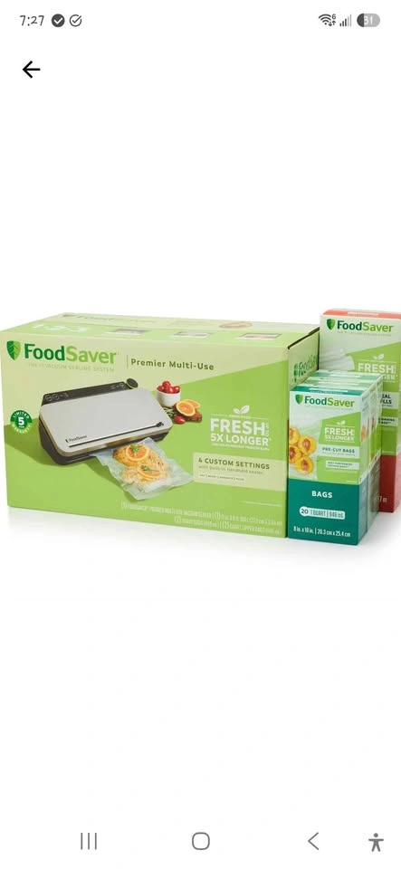FoodSaver Multi-Use Vacuum Sealer with Bags and Rolls - photo 2