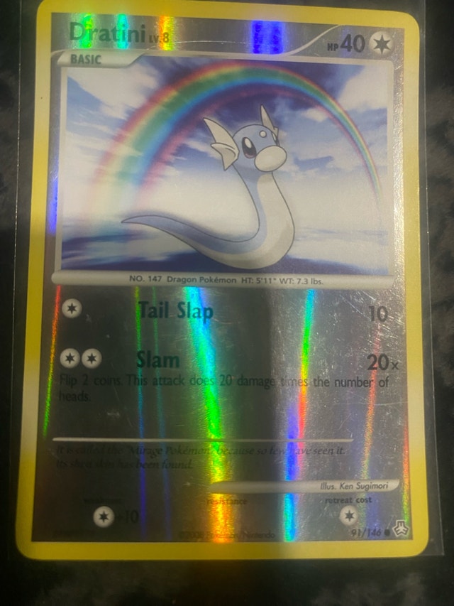 Dratini Purugly Metang Bastiodon Skarmory Pokémon Cards