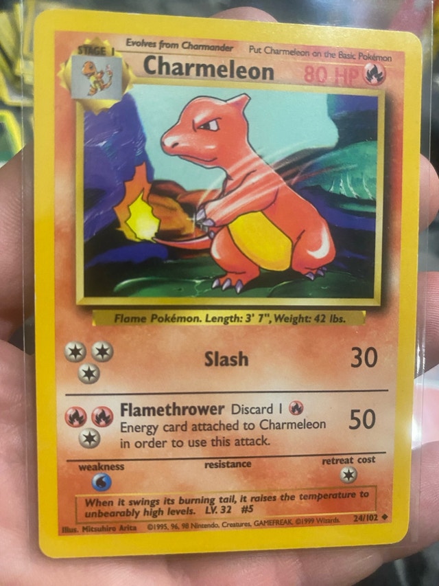 Charmeleon 24 19 18 28 Pokémon Cards