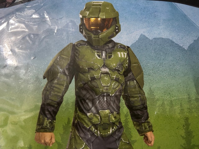 New Halo Master Chief Halloween Kids Dress Up Party Costume - photo 4
