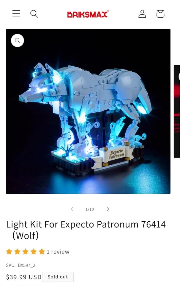 Lego Expecto Patronum Light Kit - photo 3