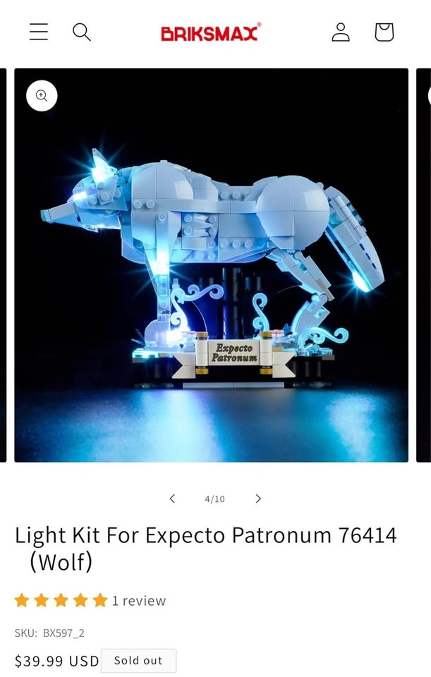 Lego Expecto Patronum Light Kit - photo 4