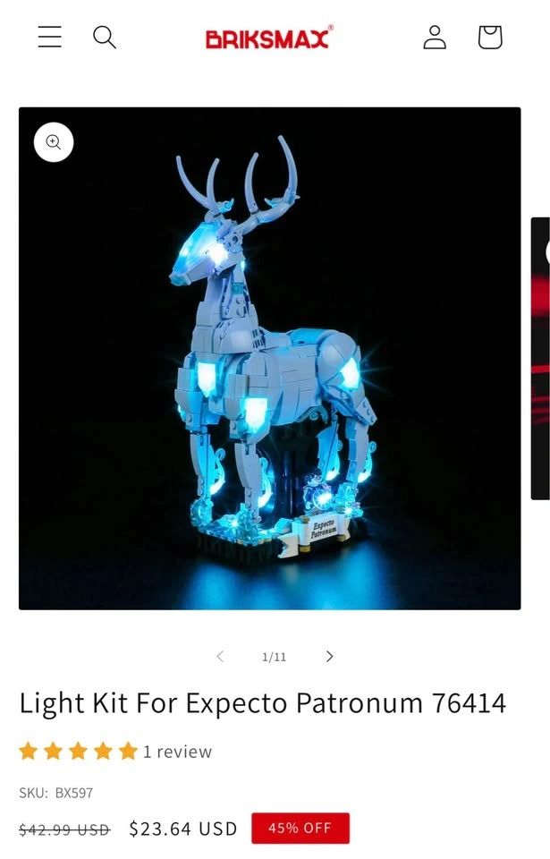 Lego Expecto Patronum Light Kit - photo 5