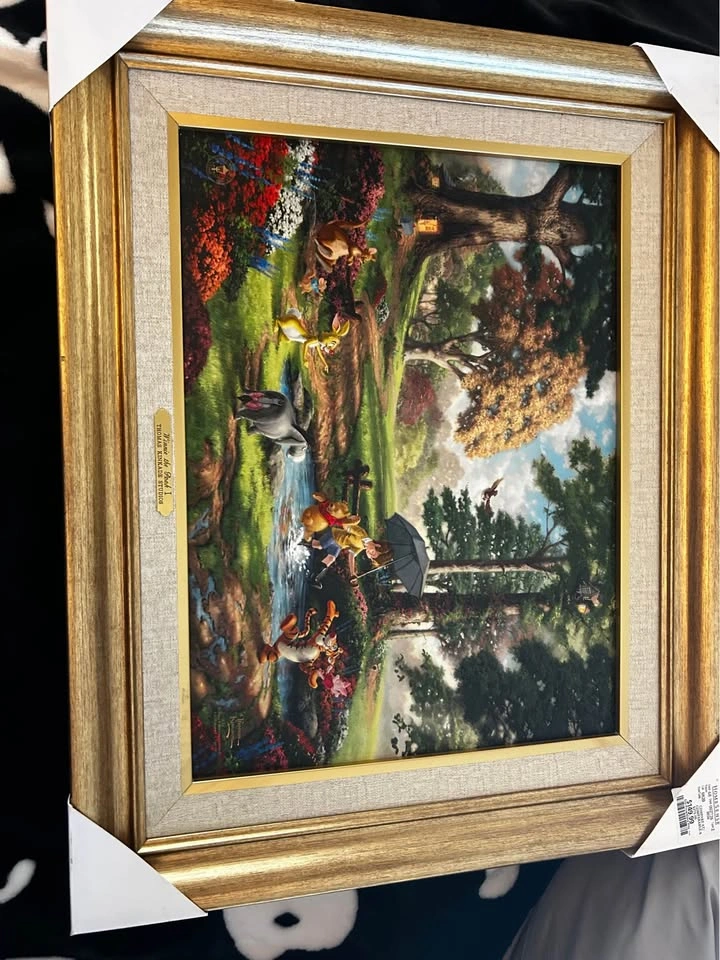 Thomas Kinkade Studios Disney Collection Framed Art - photo 2