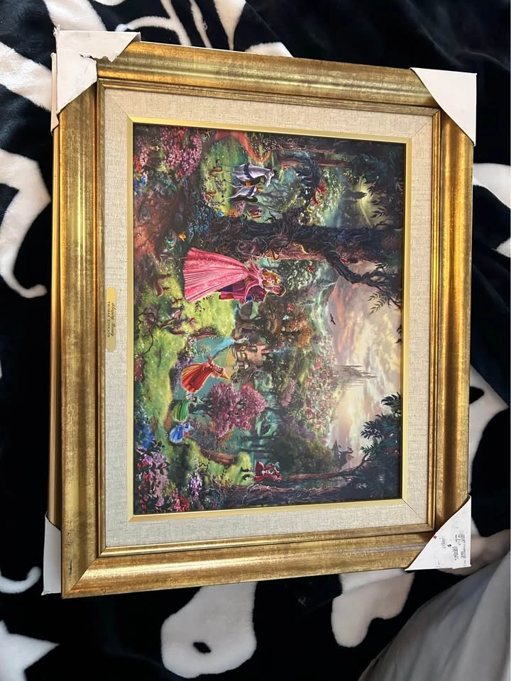 Thomas Kinkade Studios Disney Collection Framed Art - photo 5