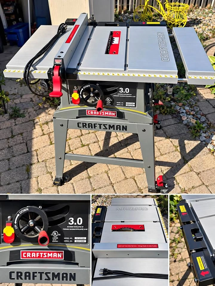 Craftsman 10-inch, 3.0 HP table saw