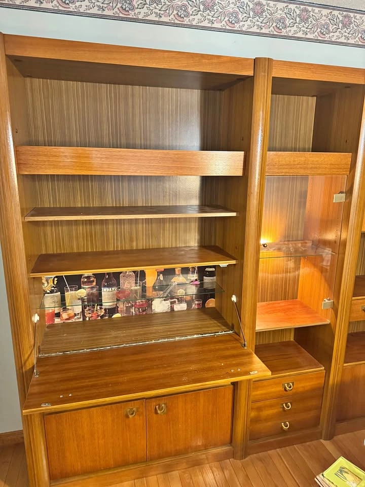 Classic Teak Wall unit