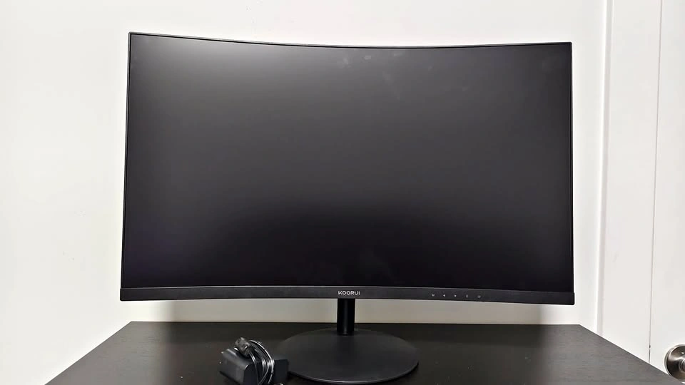 KOORUI 27" Curved Monitor, FHD 1080p, VA, 1500R, HDMI, Eye Care