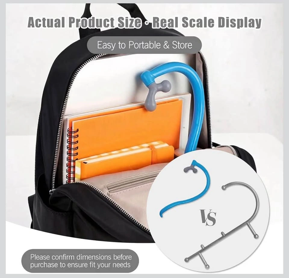 Portable Self‑Massage Trigger Point Tool for Back & Neck - photo 3