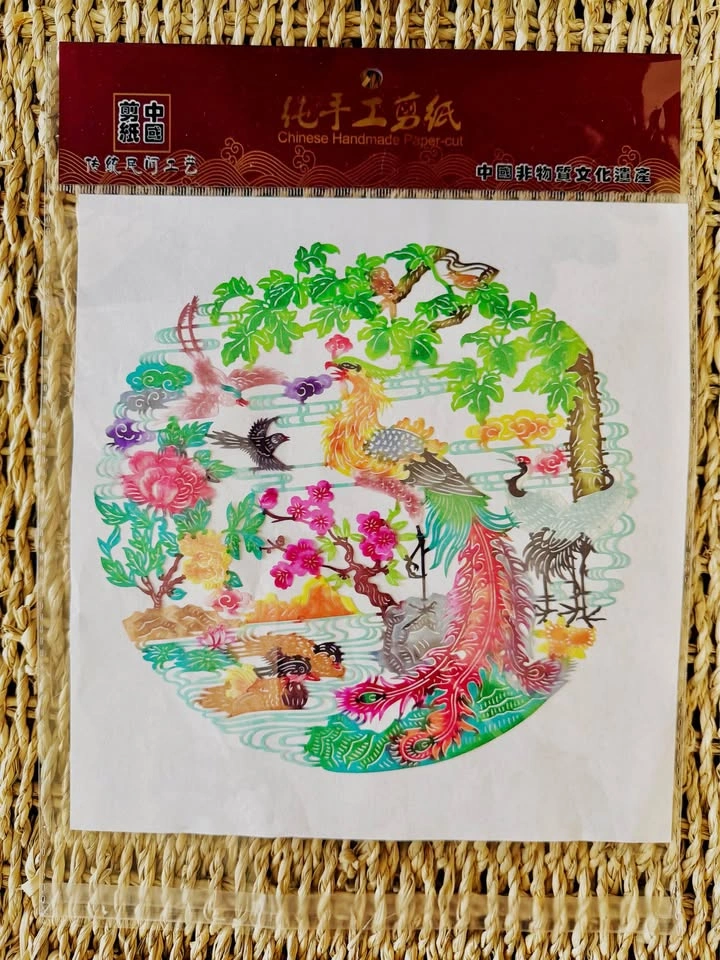 Handmade Chinese Phoenix Paper-Cut Art - photo 5